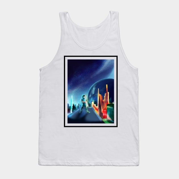 Spaceman Tank Top by Ekim.B